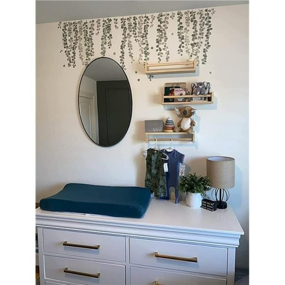 Floating Shelves for Wall, Burlywood Nursery Book Shelves, 15.7 inch (4 Pack) - Picture 7 of 7